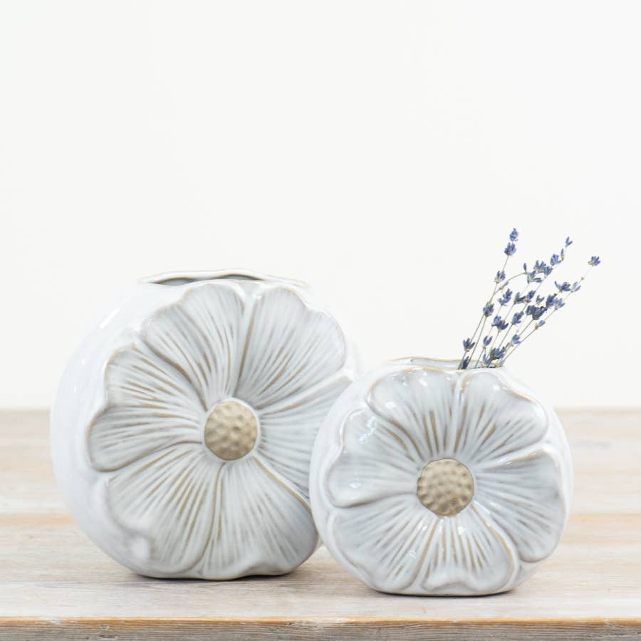 Flower Daisy Vase, 17cm