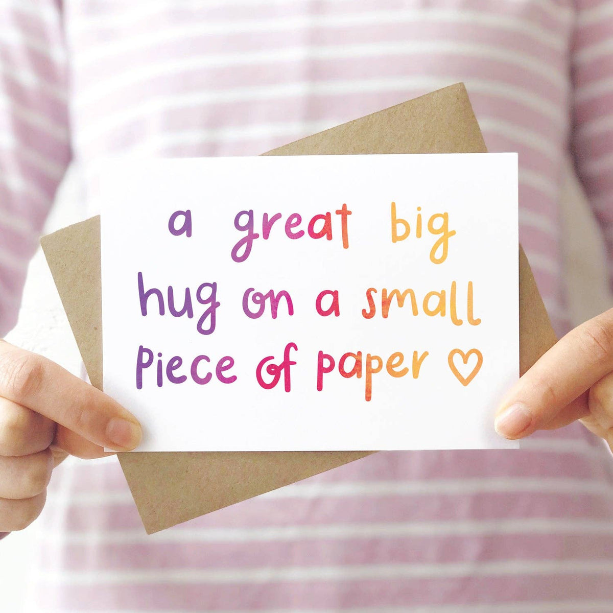 Big Hug Sympathy Card