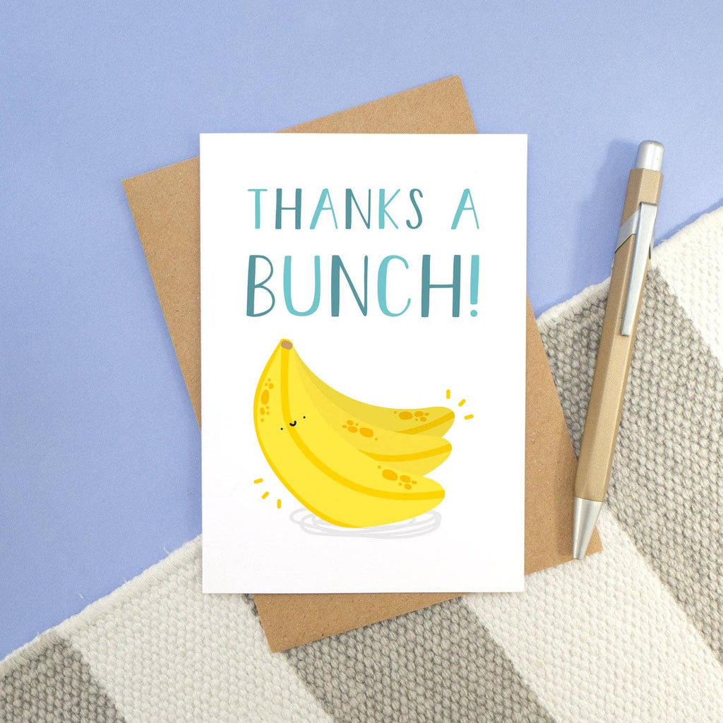 Thanks a Bunch Thank You Card