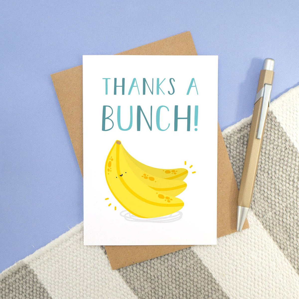 Thanks a Bunch Thank You Card